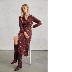 Anthropologie Cloth & Stone Gillian Maxi Shirtdress